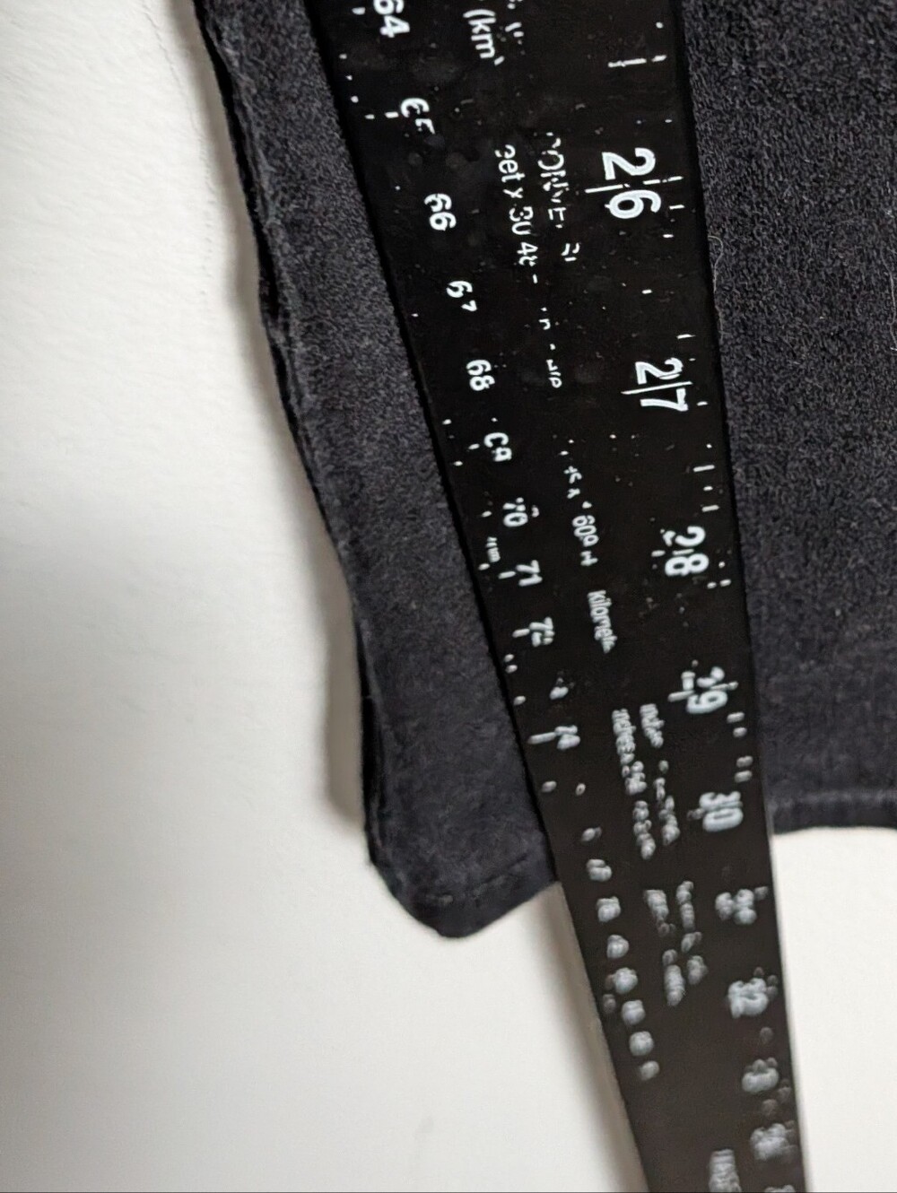 Quince Jeans Stretch Wide Leg Black High Rise Sz 27 Organic Cotton - Picture 7 of 9